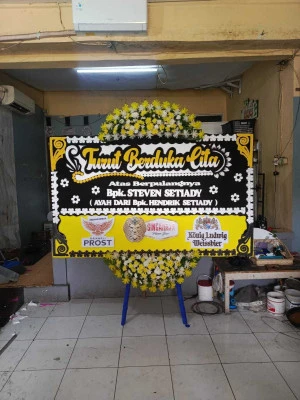 Papan Bunga di Parungsari Telukjambe Barat