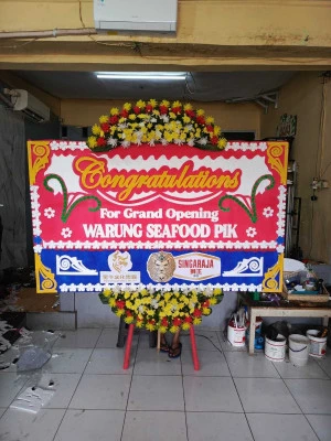 Papan Bunga di Parungsari Telukjambe Barat