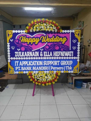 Papan Bunga di Parungsari Telukjambe Barat